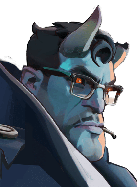 Deadlock hero Abrams character card