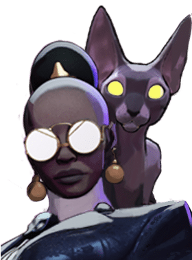 Deadlock hero Calico character card