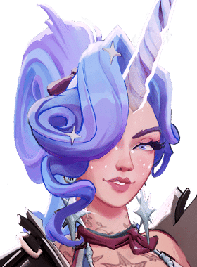 Deadlock hero Celeste character card