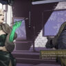 Deadlock characters in a tense conversation scene