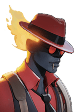 Deadlock hero Infernus character card