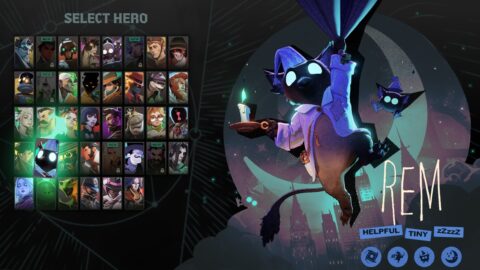 Deadlock hero Rem character select art