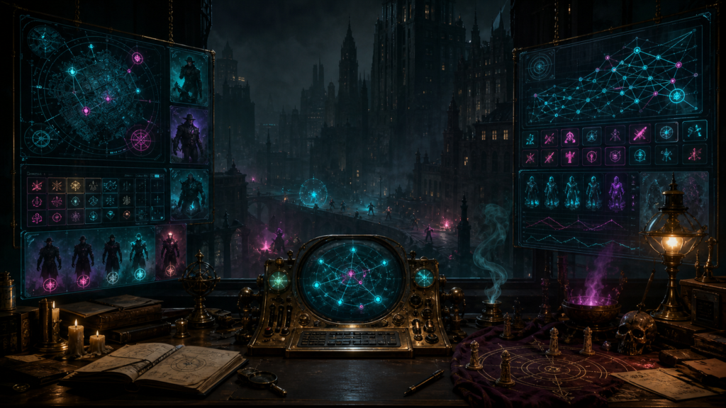 Occult data terminal tracking Deadlock matches and hero statistics
