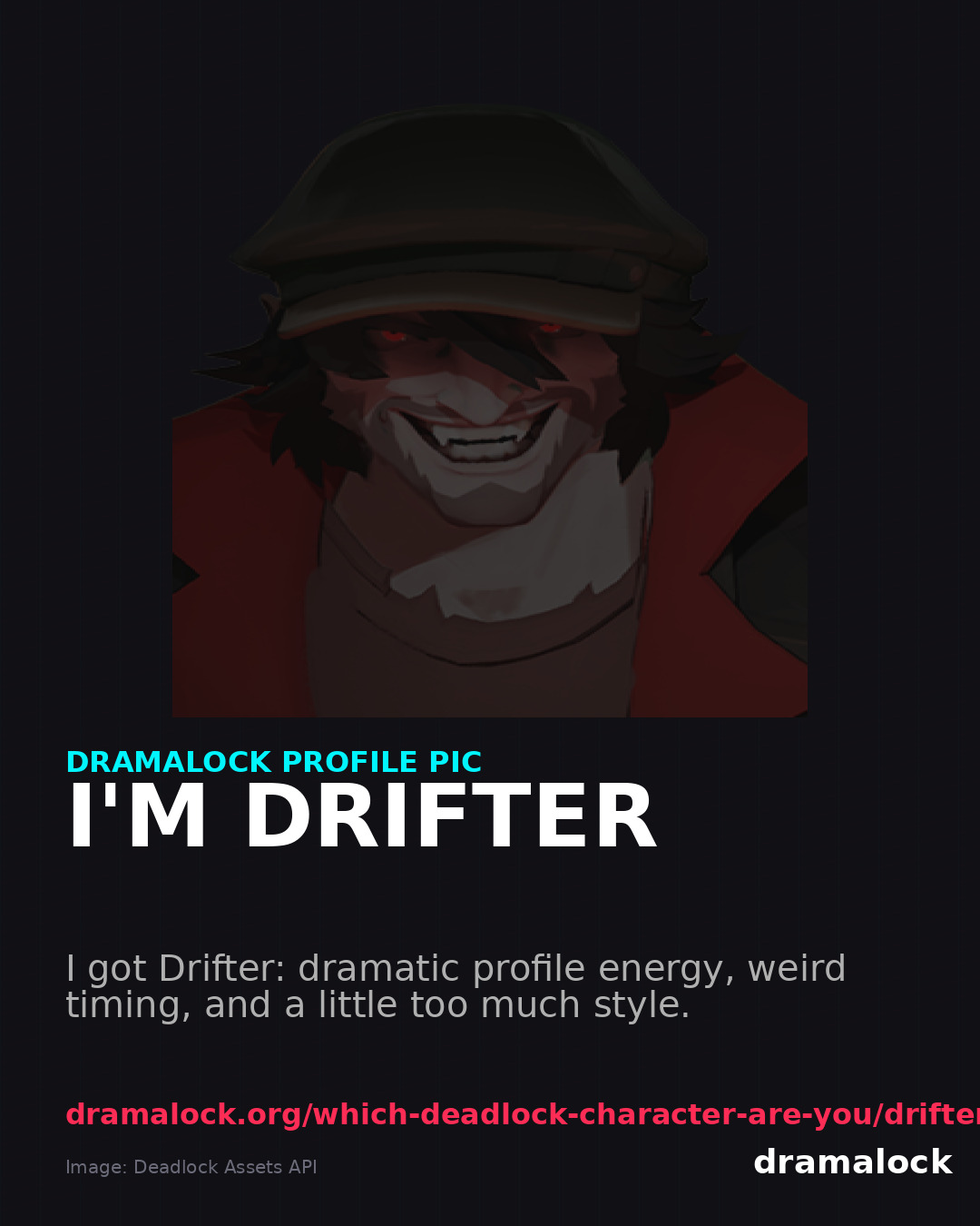 Drifter DramaLock share card