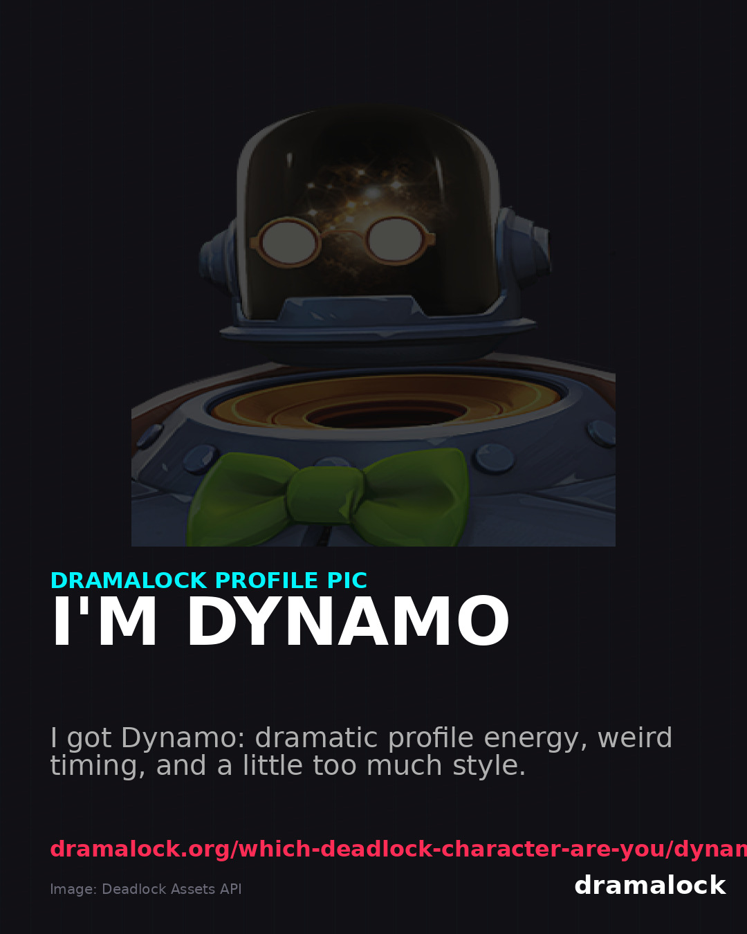 Dynamo DramaLock share card