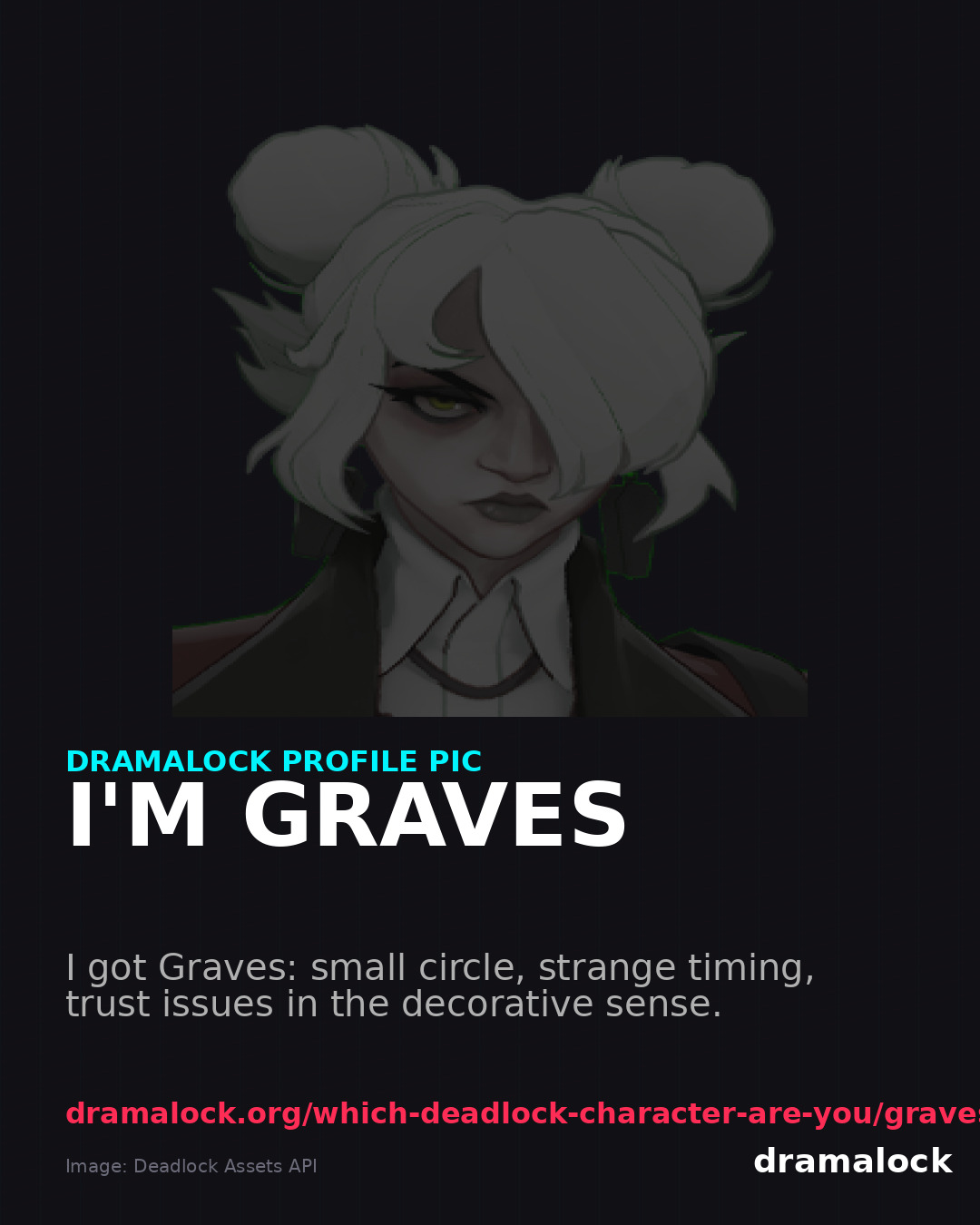 Graves DramaLock share card