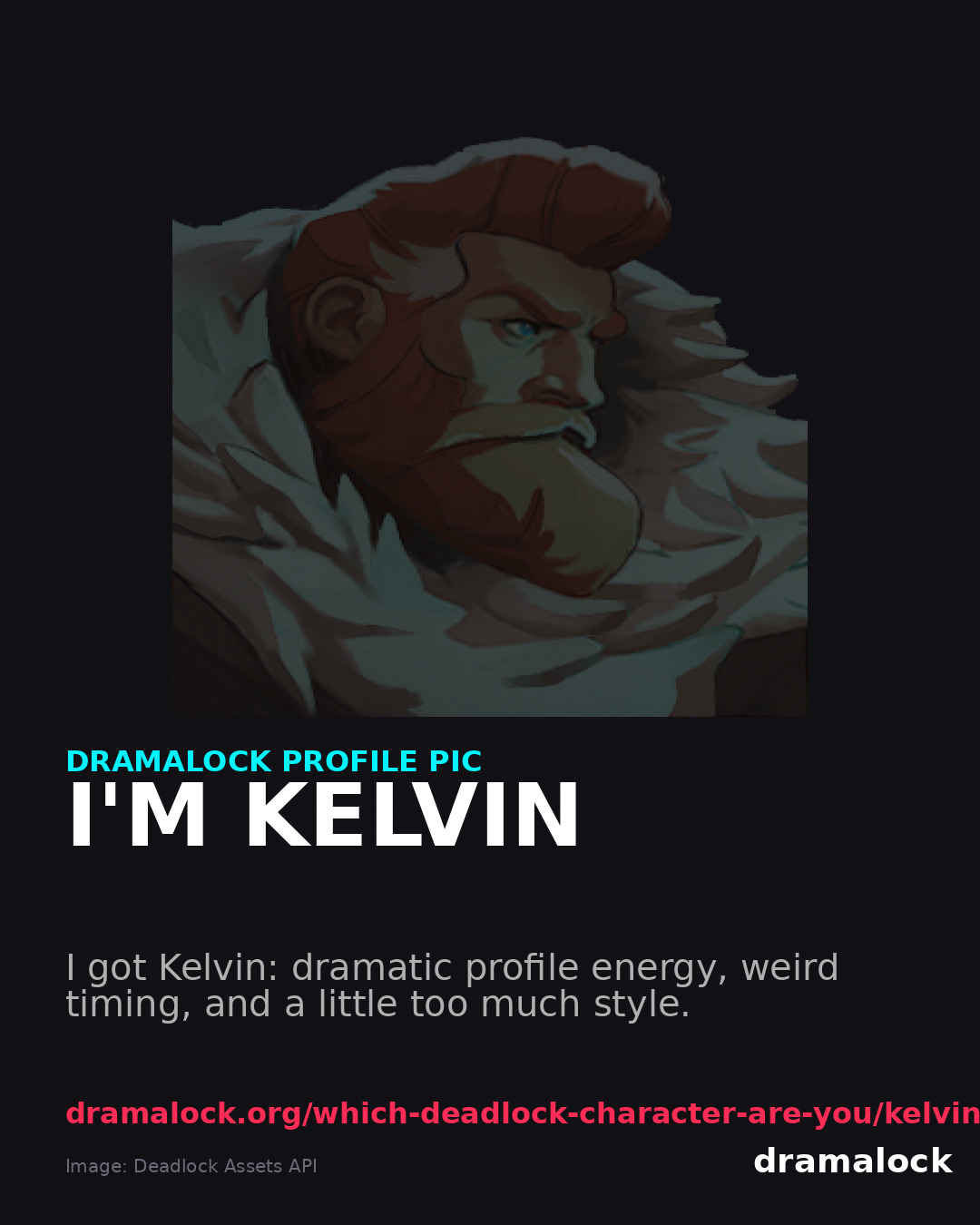 Kelvin DramaLock share card