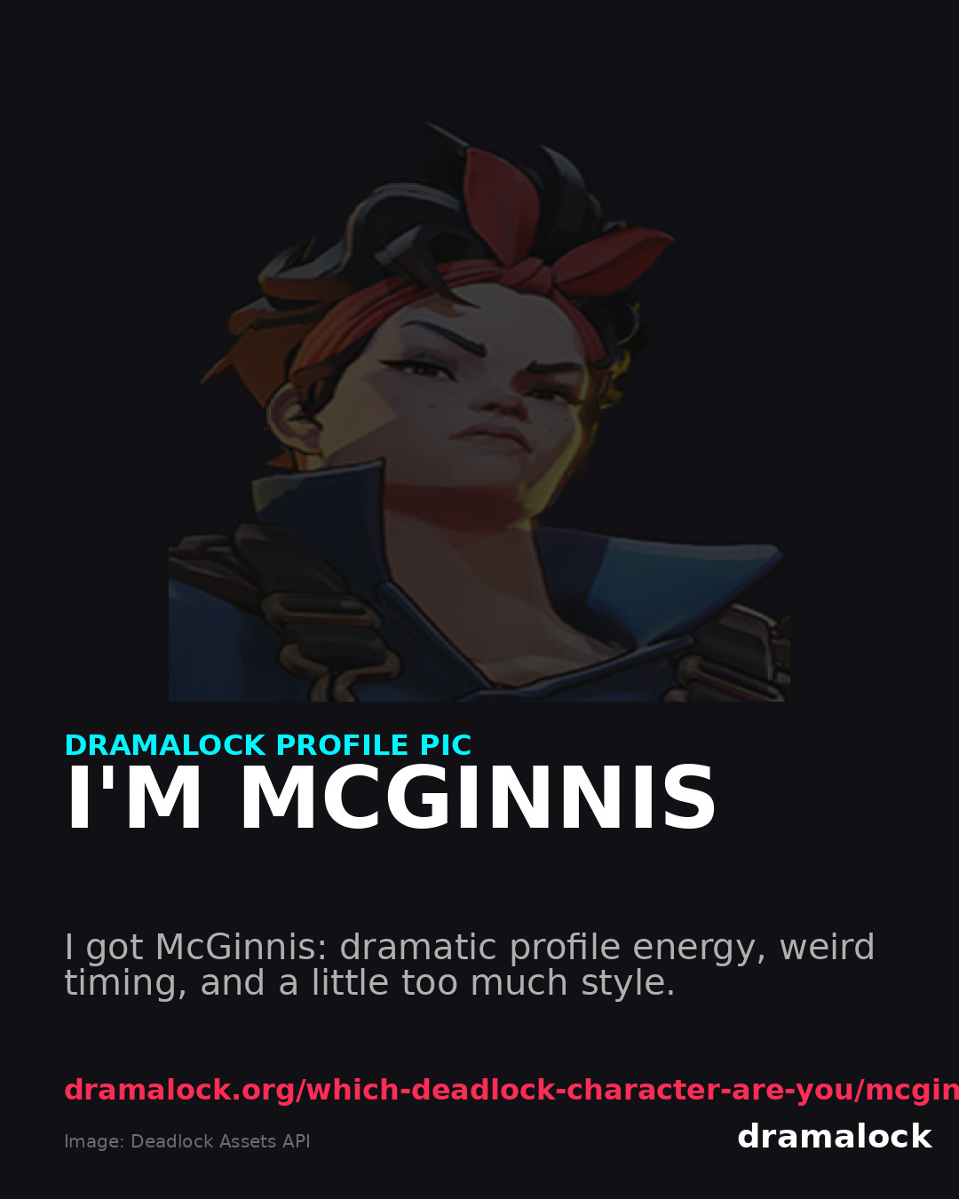 McGinnis DramaLock share card