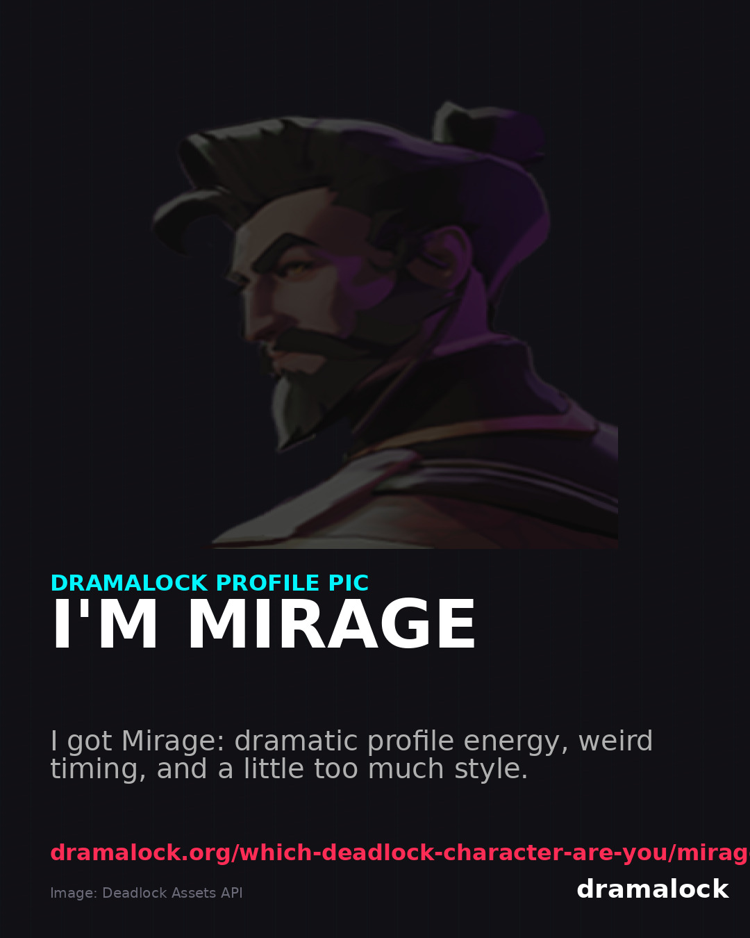Mirage DramaLock share card