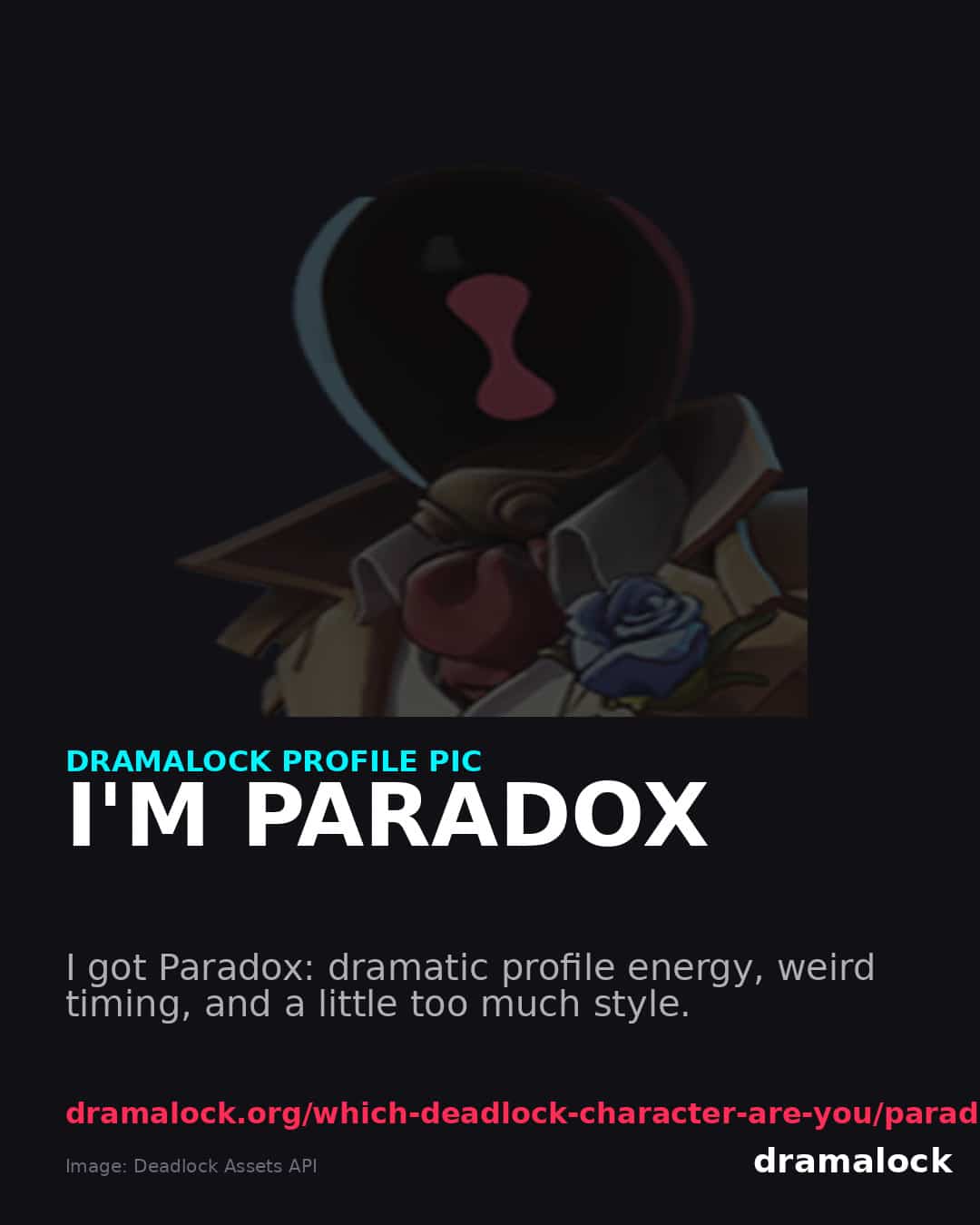 Paradox DramaLock share card
