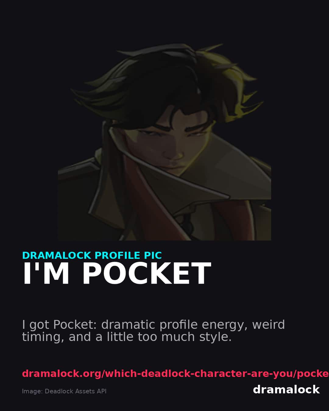 Pocket DramaLock share card
