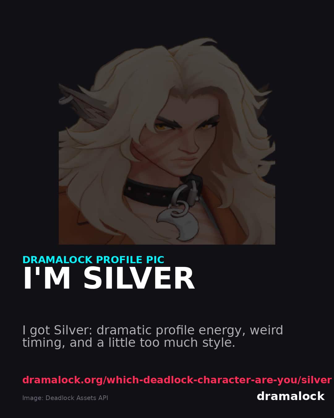 Silver DramaLock share card