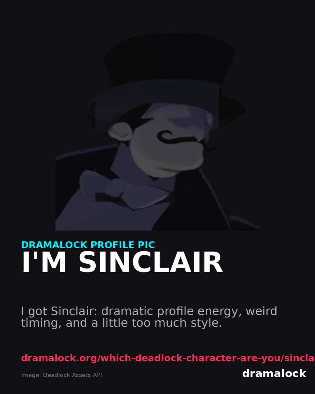 Sinclair DramaLock share card