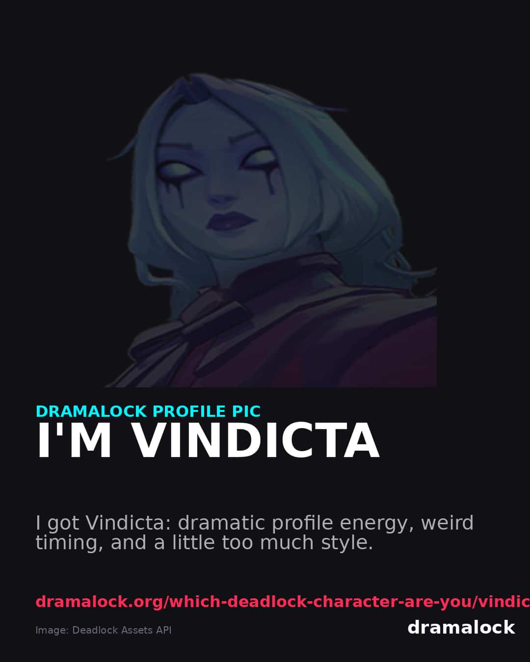 Vindicta DramaLock share card