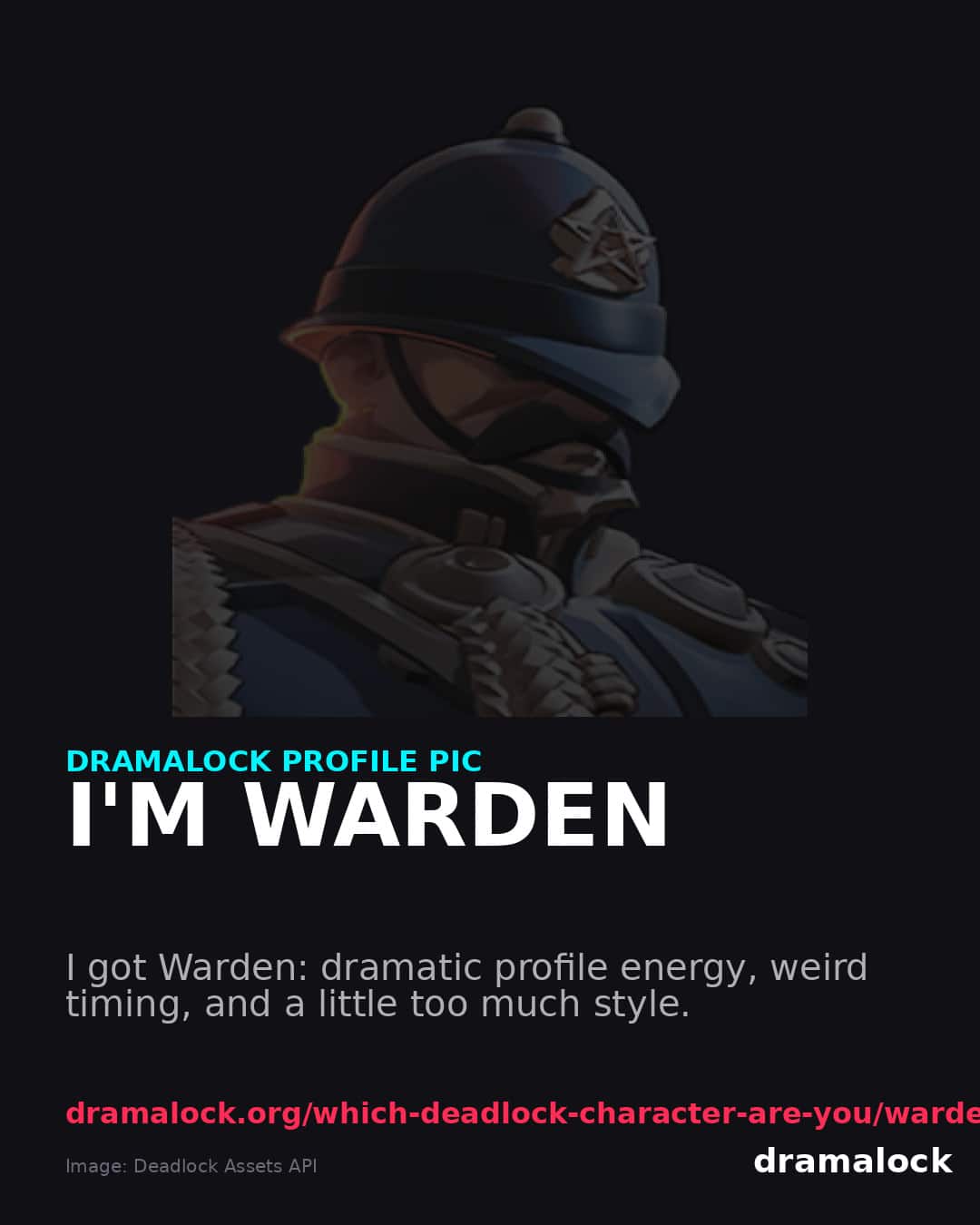 Warden DramaLock share card